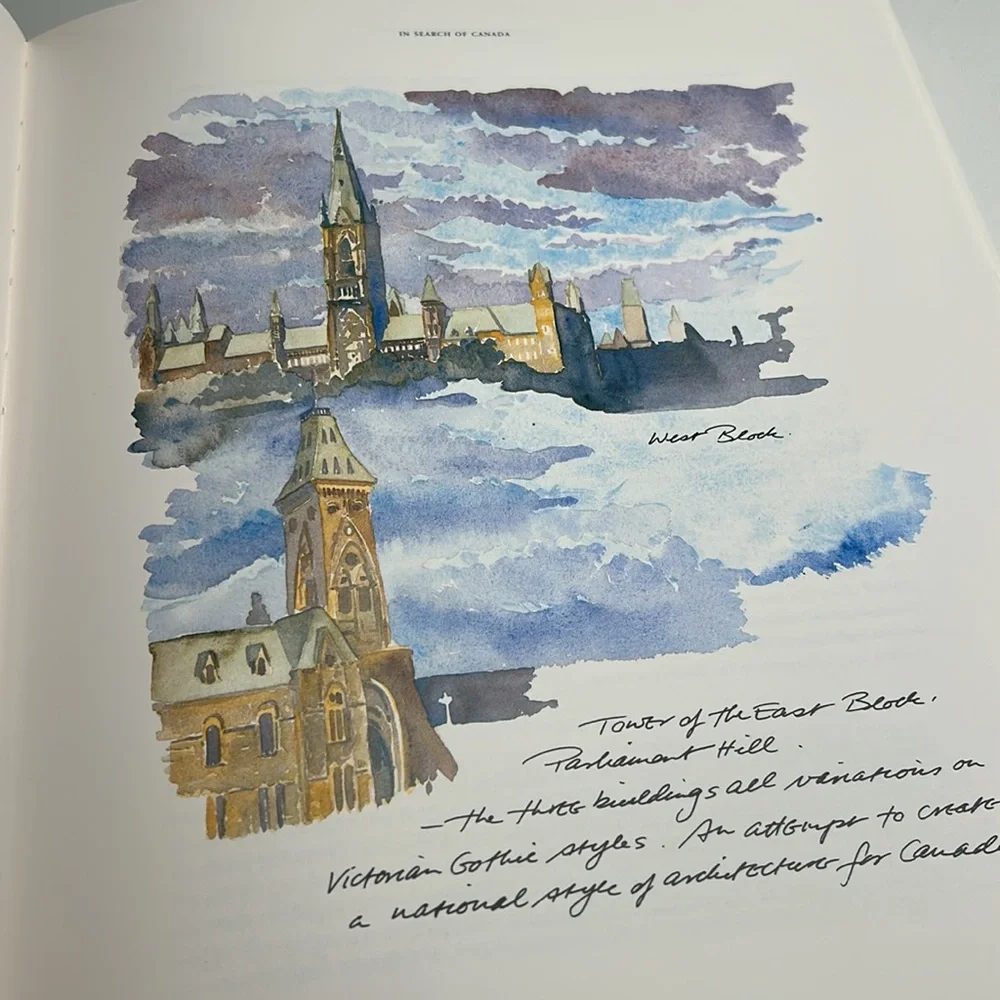 Vintage 1998 Canada: A Journey of Discovery Hardcover Art Book Michael Kluckner - Picture 6 of 15